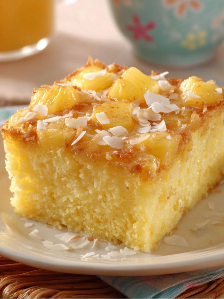 Pastel de jugo de piña (4)
