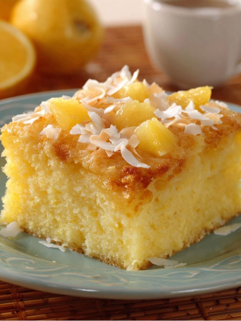 Pastel de jugo de piña (5)